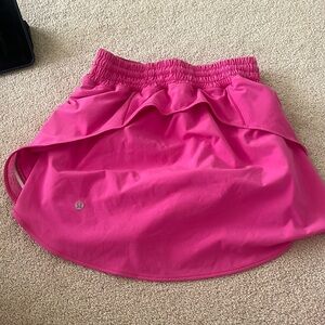 Lululemon Sonic Pink skirt- size 4